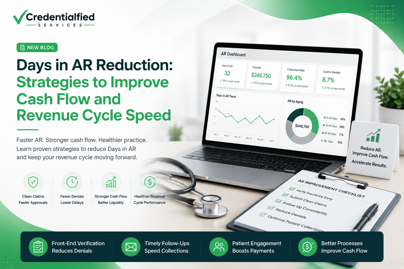 Days in AR Reduction: Strategies to Improve Cash Flow and Revenue Cycle Speed